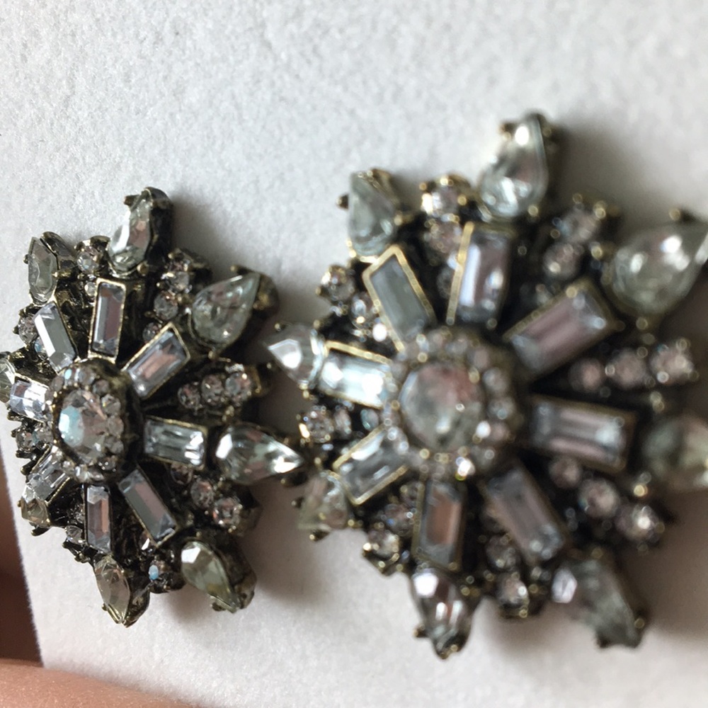 Crystal earrings - Picture 2 of 2